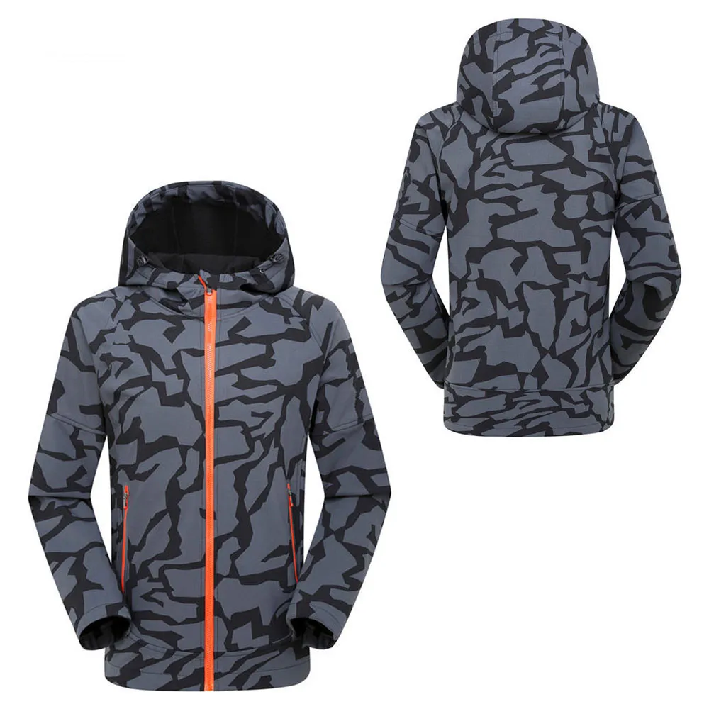 Men High Quality Softshell Mens Waterproof Winter Jacket With Zipper