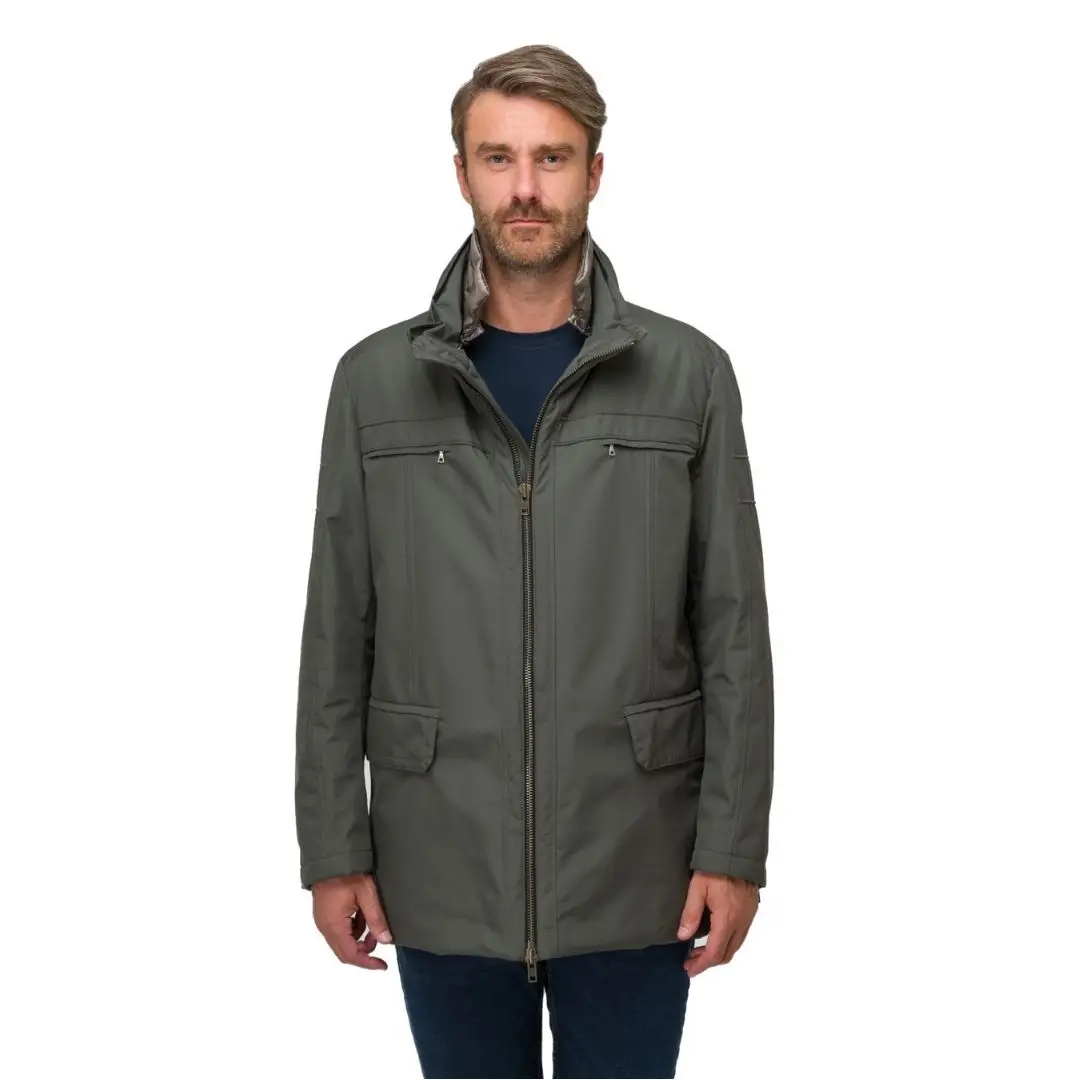 Men Luxury Green Coat Jacket - Short - SKUDOMADE - Tailormade -Customizable - Different size avaible11235