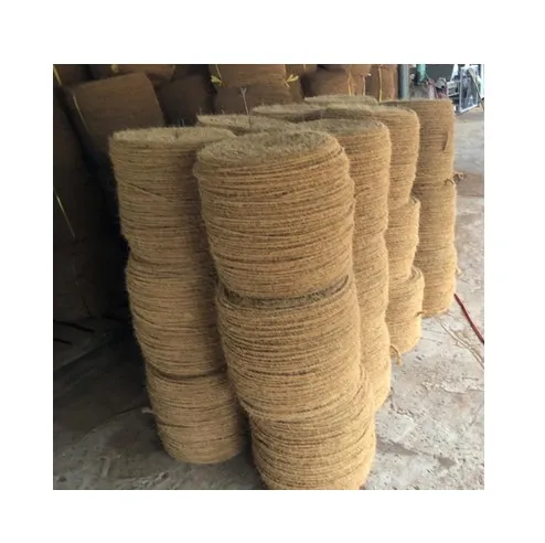 Веревка Coir, скрученная машинкой, много размеров, изготовлена из кокосового волокна из Вьетнама Laura