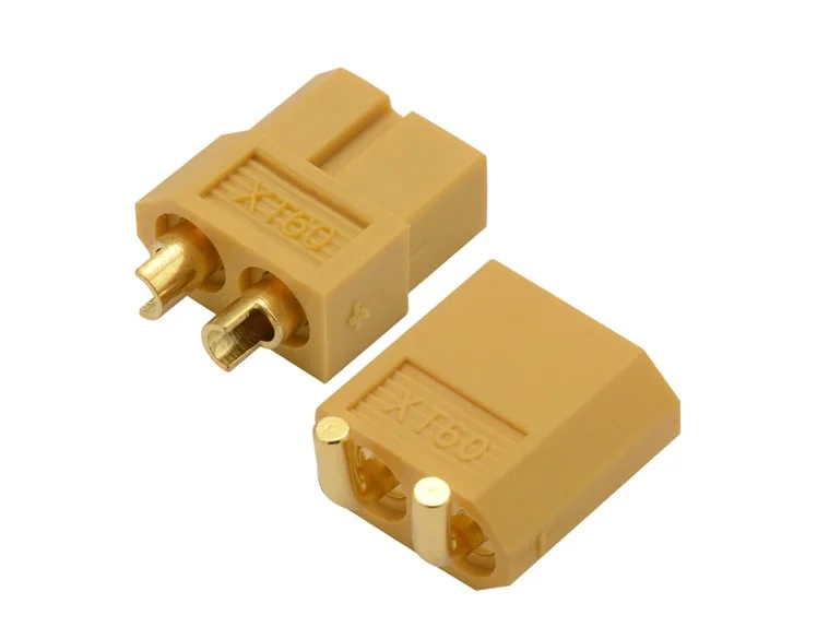 Dc High Current Power Connector Xt60 Xt90 Male Plug Right / Straight ...