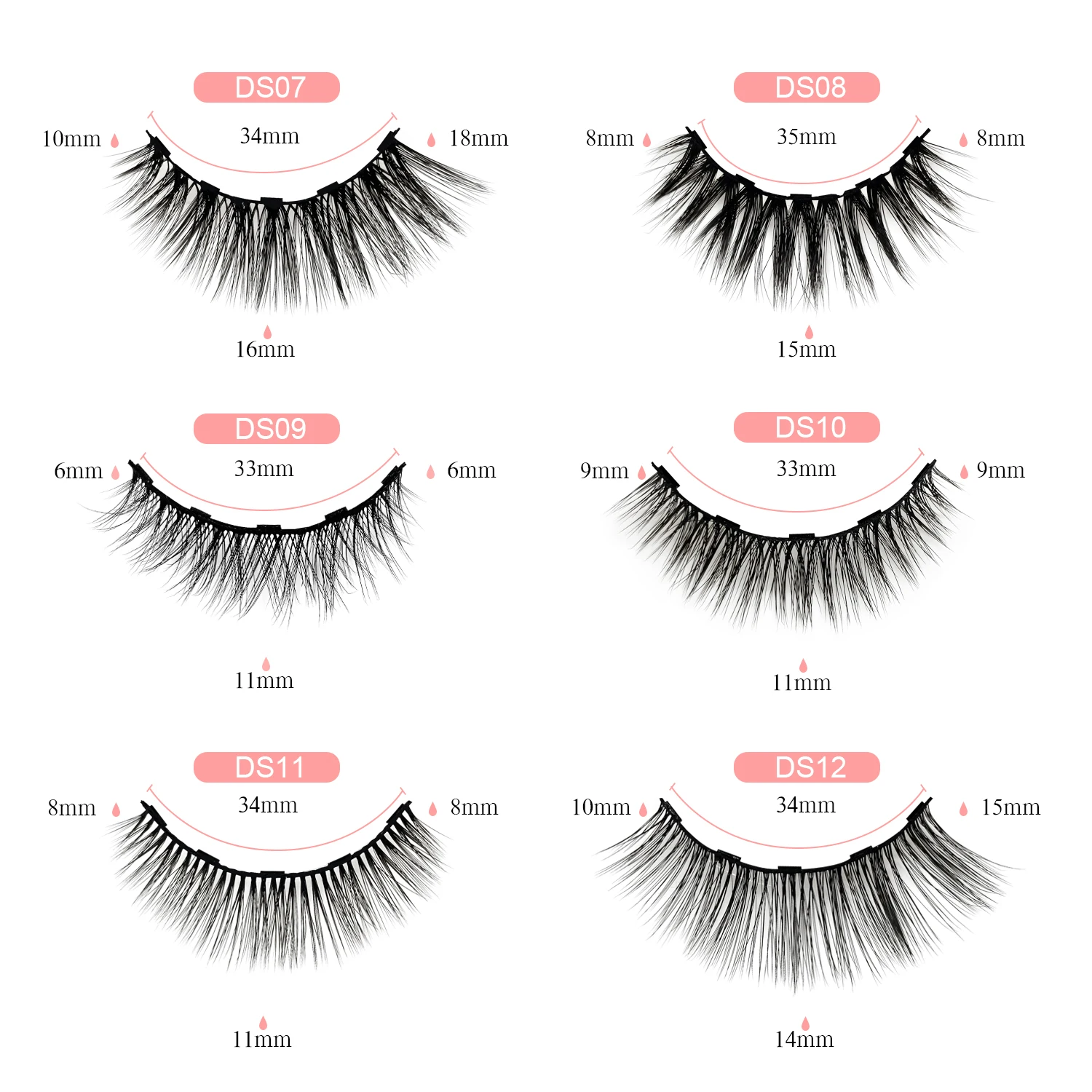 Best Quality Eyelashes Vendor Private Lebel 1/2/3/5/7/9/10