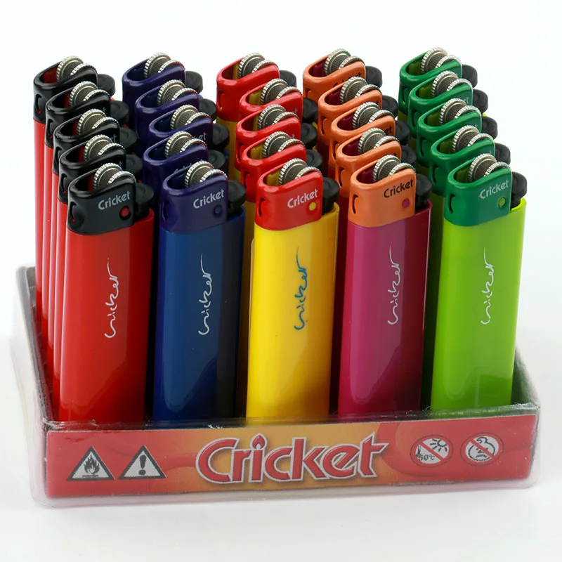 Cricket Lighters Custom Cheap Refillable/disposable Cricket Lighter