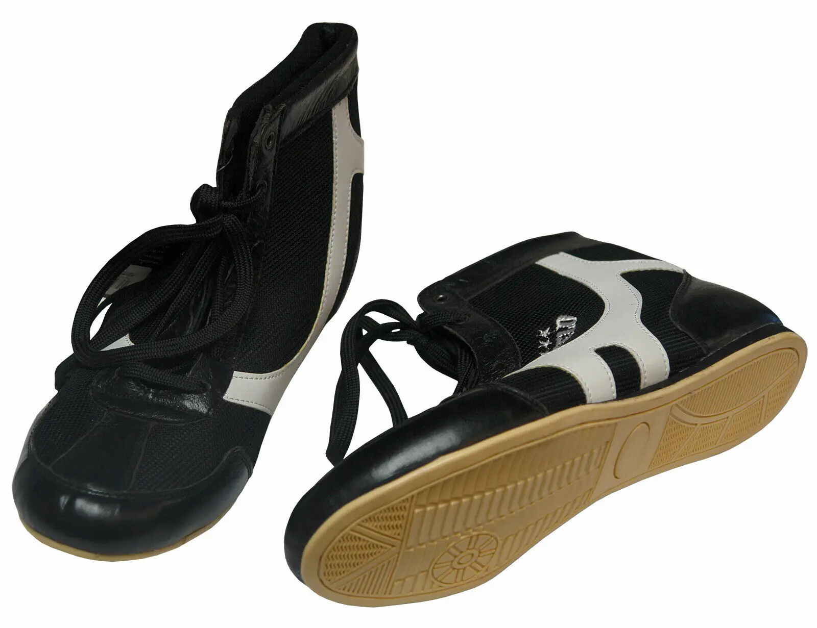 Индивидуальная длинная обувь для бокса из высококачественной искусственной кожи