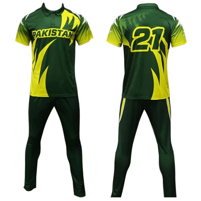 Source 2020 sublimation cricket jerseys 100% polyester cotton