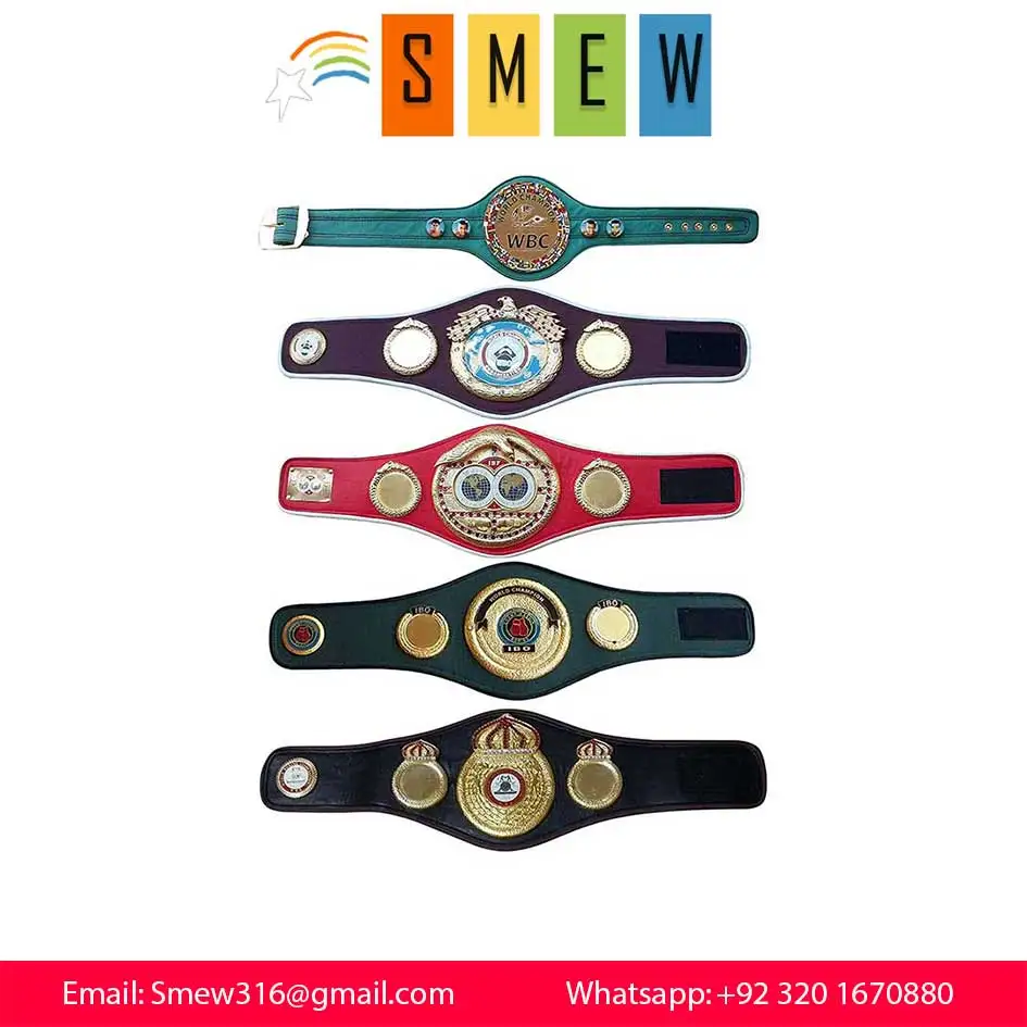 Custom World Heavyweight Wrestling Genuine Championship Belt Adult Size