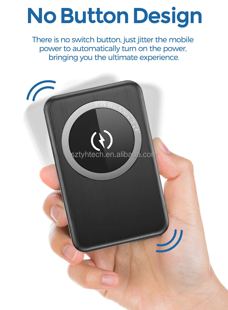 Tongyinhai magsafe accessories factory price Wireless magsafe magnetic powerbank portable charger power bank - ANKUX.COM