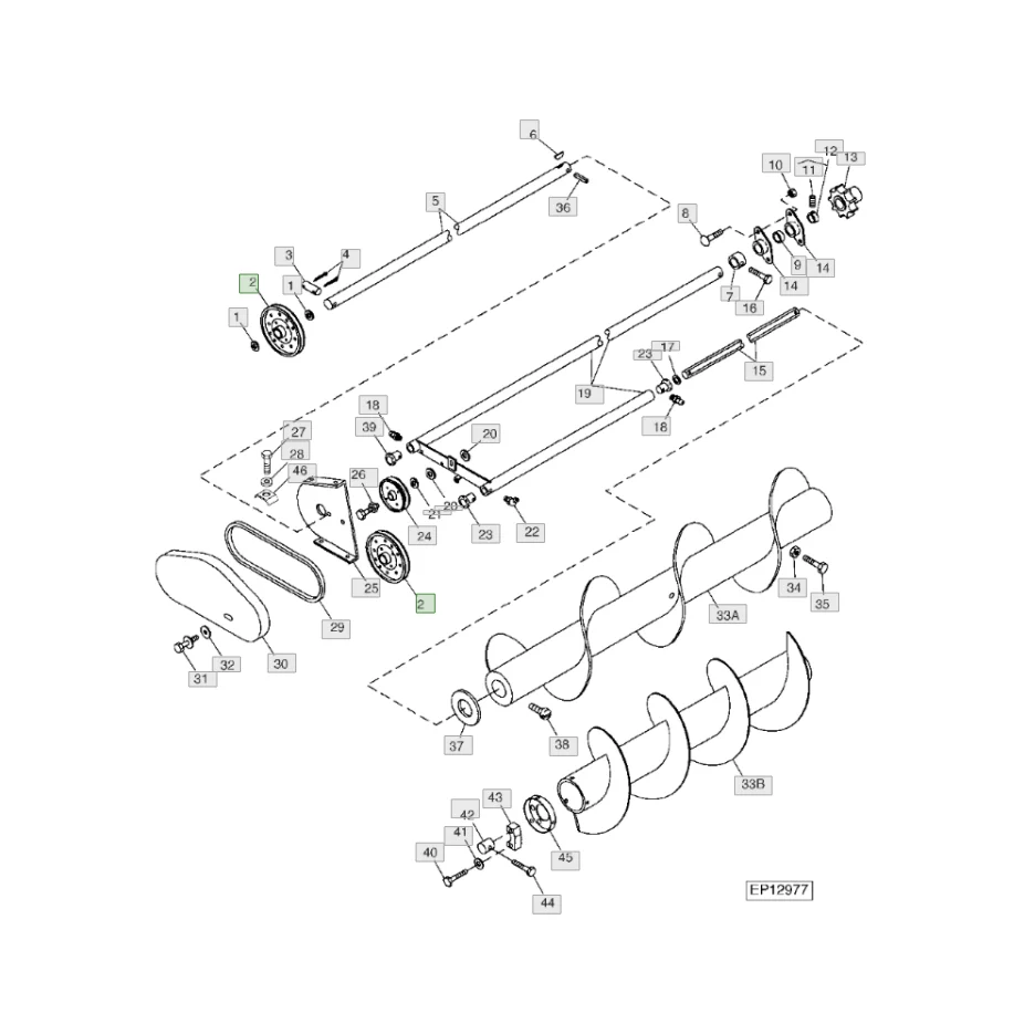 Part For Jd Johndeere Tractor,Pulley Part Number Ae47852 Buy John Deere Parts Agricultural