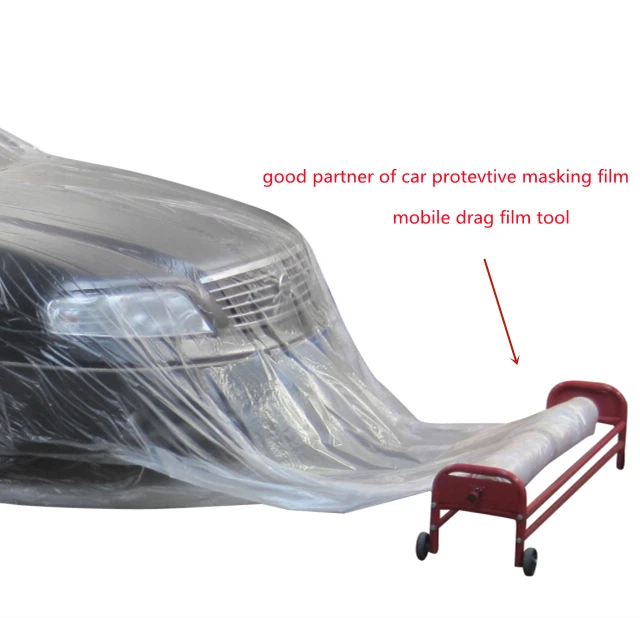 Автоматические автомобильные чехлы пластиковая пленка пластиковый