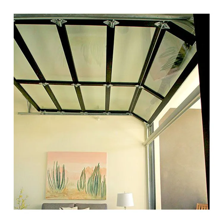 Plexiglass Garage Doors Prices Security Frosted Glass Garage Door With Remote Control Roller Shutter Door