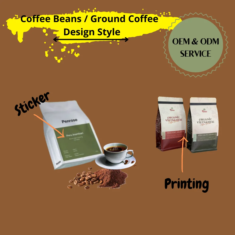 Good Price Roasted Coffee Beans Viet Nam Hiva's Coffee 100% Pure ...