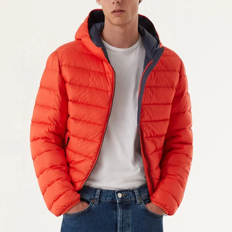 Orange color winter jacket Clearance