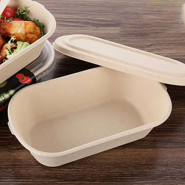 Wholesale 3 Compartment Biodegradable Sugarcane Food Box Disposable ...