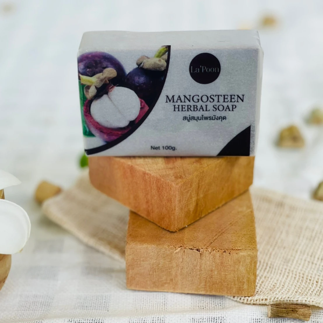 natural mangosteen herbal soap whitening clean & clear skin hand
