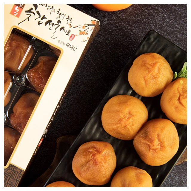 Корейские сладкие фрукты Hoshigaki, полусушеные 100% натуральные здоровые закуски, жевательные перманы 450 г