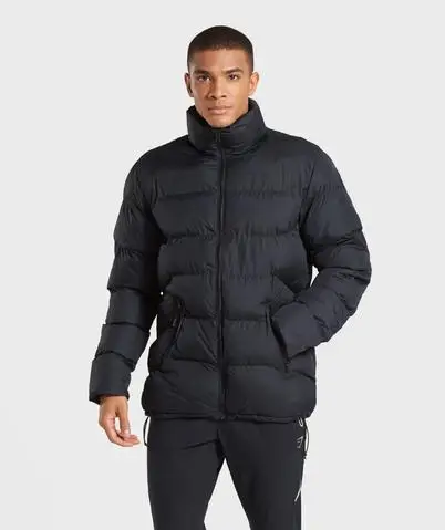 gymshark puffer jacket mens