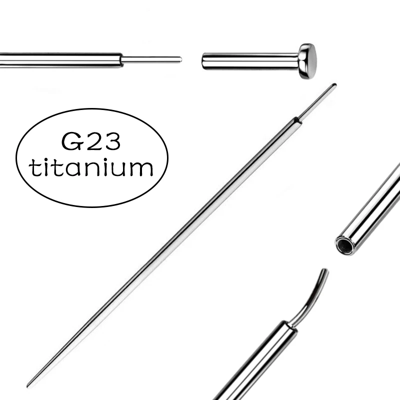 Wholesale G23 Titanium Piercing Easy Insertion Pin Taper For Titanium