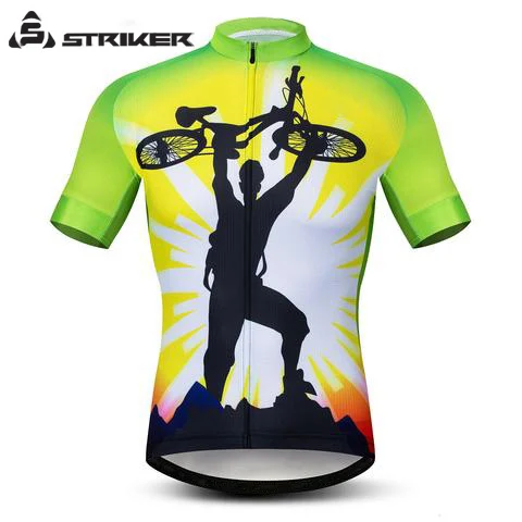 Jersey Bersepeda Pria Baru Pakaian Bersepeda Lengan Pendek Atasan Hijau Mtb Pit Gunung Kain Oleh Striker Olahraga 2020 Buy Kustom Jerseys Bersepeda Tidak Ada Minimum Desain Grafis Bersepeda Jersey Murah Kustom Bersepeda Jersey Sublimasi Product