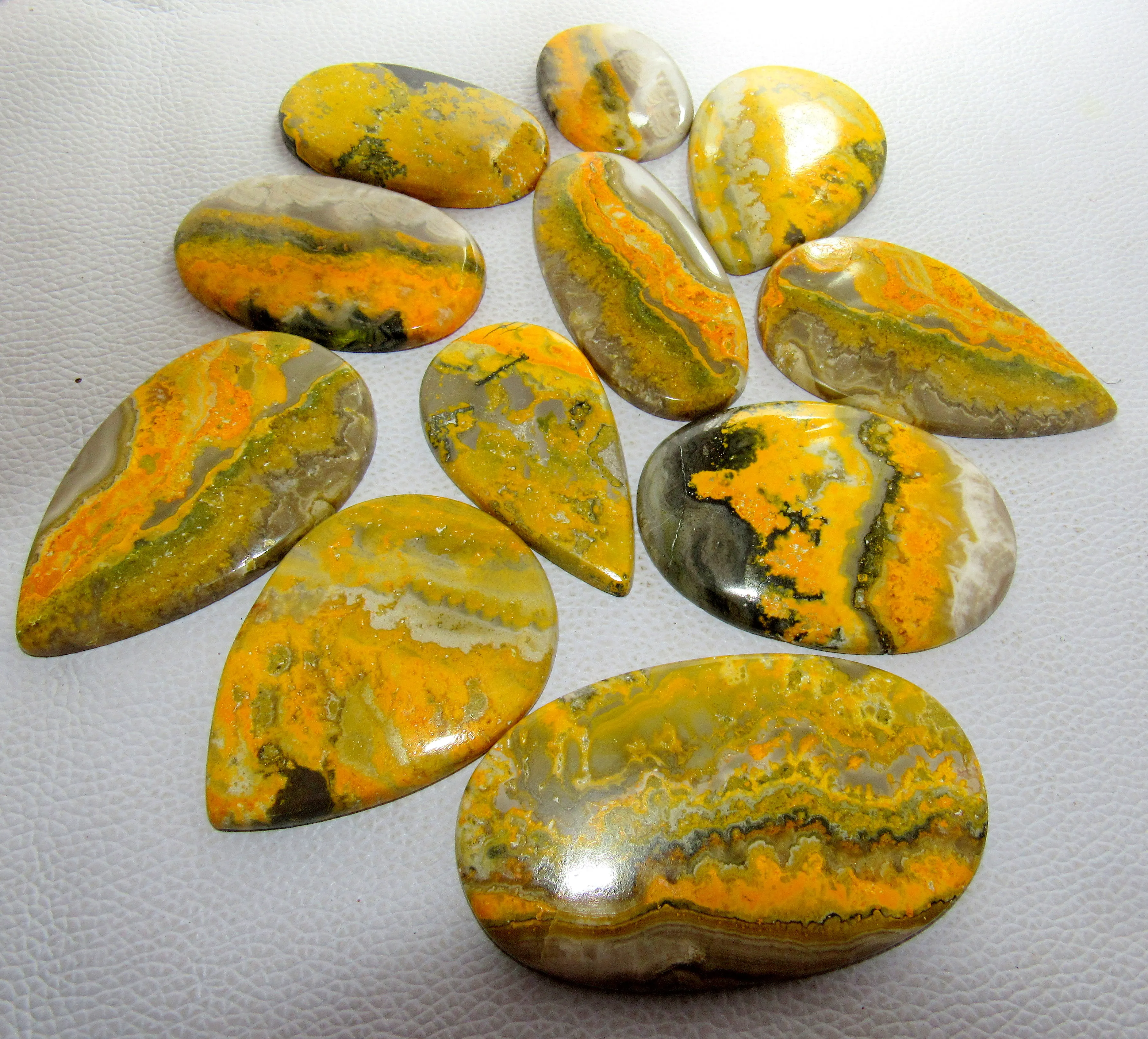 Natural Bumblee Bee Jasper Mix Size &Shape Cabochon Loose Gemstone Wholesale Lot Natural Bumblee Bee Jasper Mix Size &Shape Cabochon Loose Gemstone Wholesale Lot