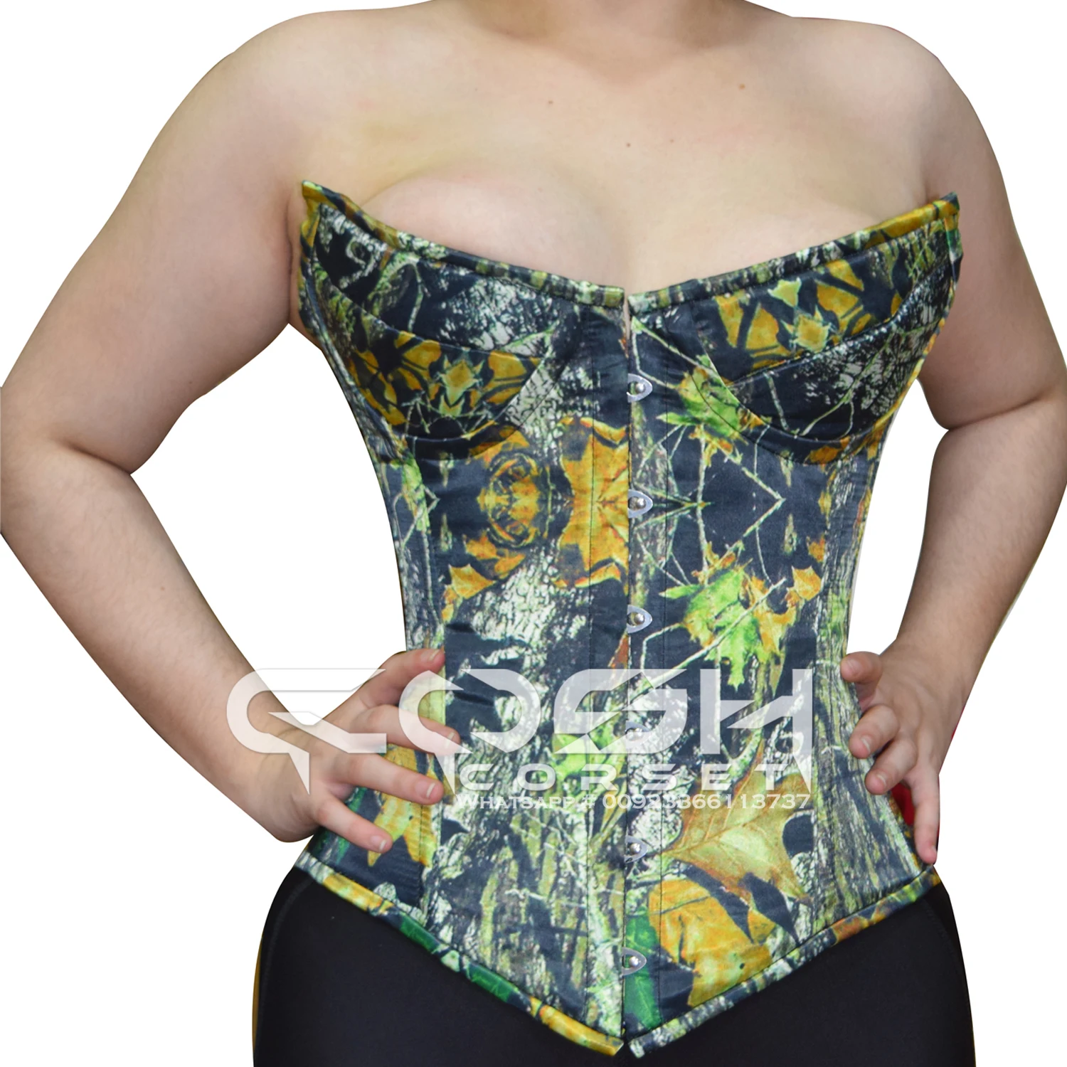 High Quality Printed Sublimated Single Boned Corset Buy Jungle Print Corset Pointy Cup Corsets Printed Corset Product On Alibaba Com