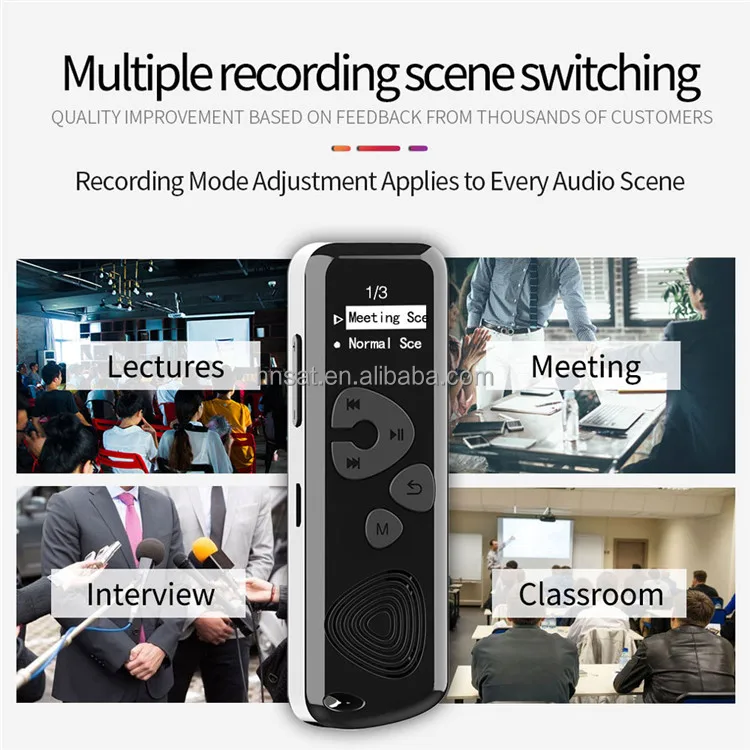 product-Audio Recording Equipment Mini Voice Recorder Hidden Wiretapping Talk Meeting Listening Devi-1