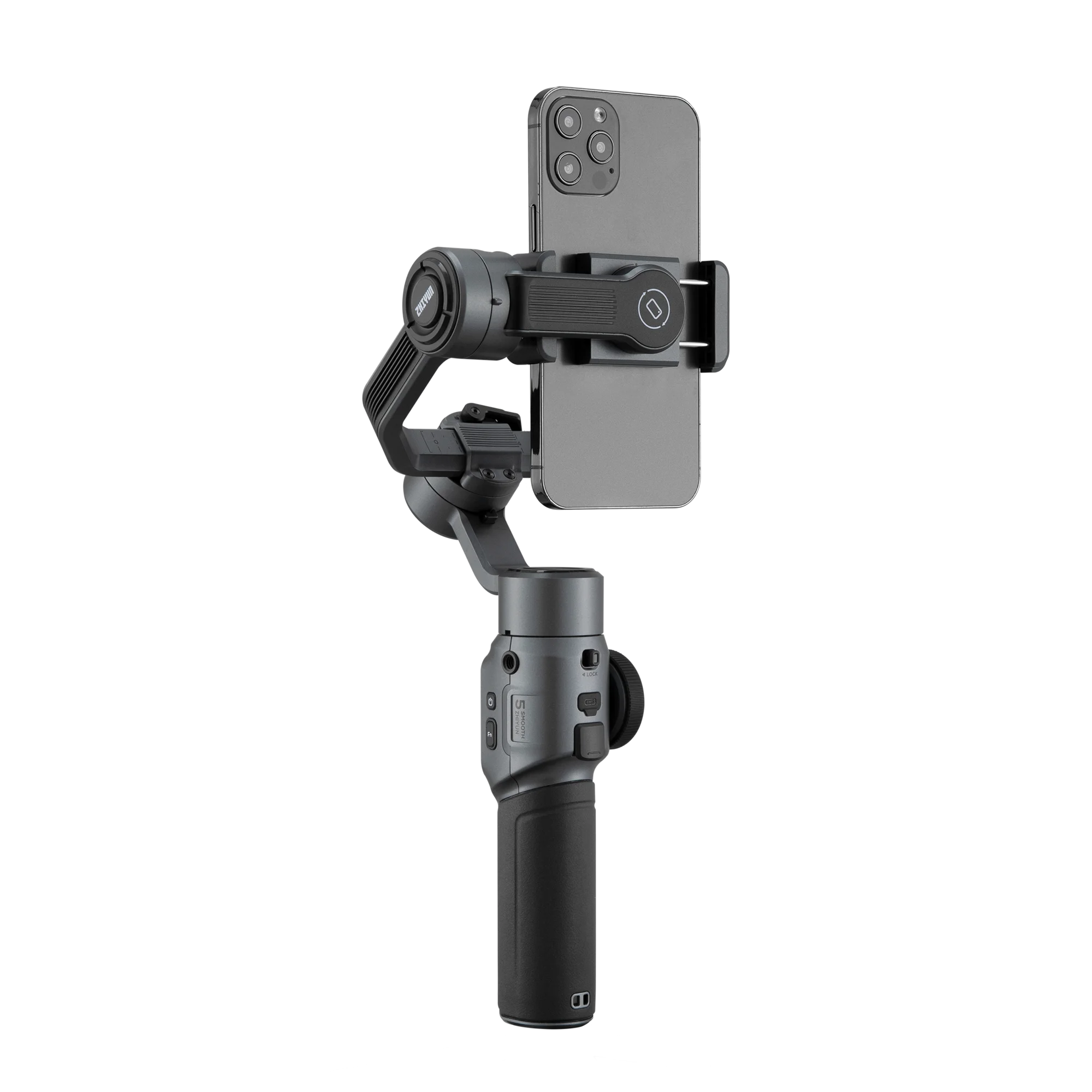 Zhiyun Smooth 5 3軸フォーカスプル & ズーム機能iPhone13のような