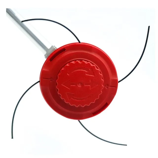 Головка триммера Dogreen, мощный триммер с четырьмя струнами, с резьбовым соединением, один тип, для избавления от травы, газонокосилки