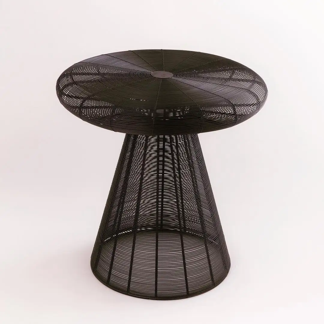 Nordic Round Corner Combination Wood and Iron Coffee Tables Living Room Furniture Wrought Iron Living Room Furniture Sets