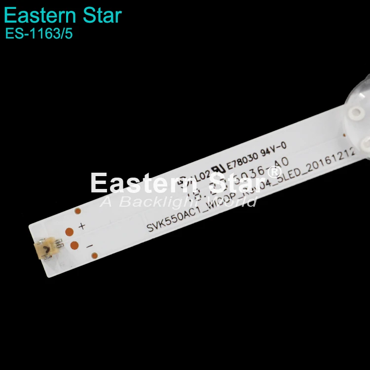 ES 1163 SVK550AC1 WICOP LED TV Backlight for TOSHIBA 55 Inch Tvs