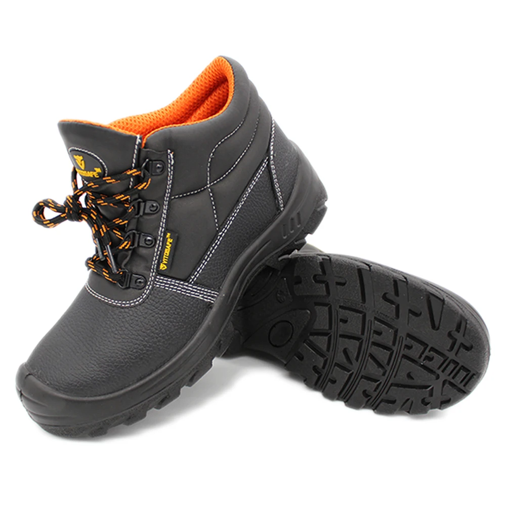 Toecap Plate Leather Safety Shoes Woodland Brand Industrial Work Safty Steel for Sale Price in India S3 Good Price Sport Men Pu