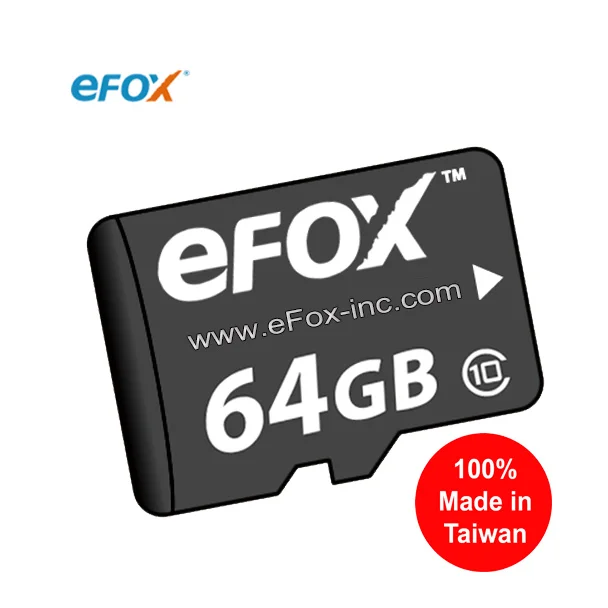 Taiwan 8gb 16gb 32gb 64gb 128gb Class 10 Micro Memory Sd Card View Memory Card Efox Product Details From Dellwa Co Ltd On Alibaba Com