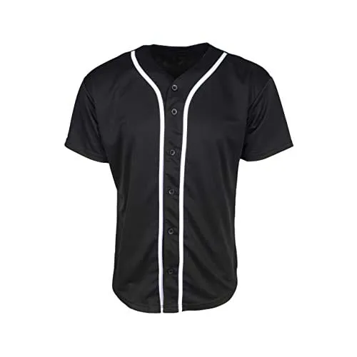 American Baseball Jersey Blank Uniforms 