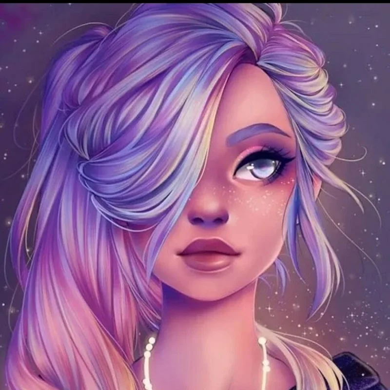 Customized Size Wall Crafts Arts Anime Girl Full Diamond Mosaic Diy