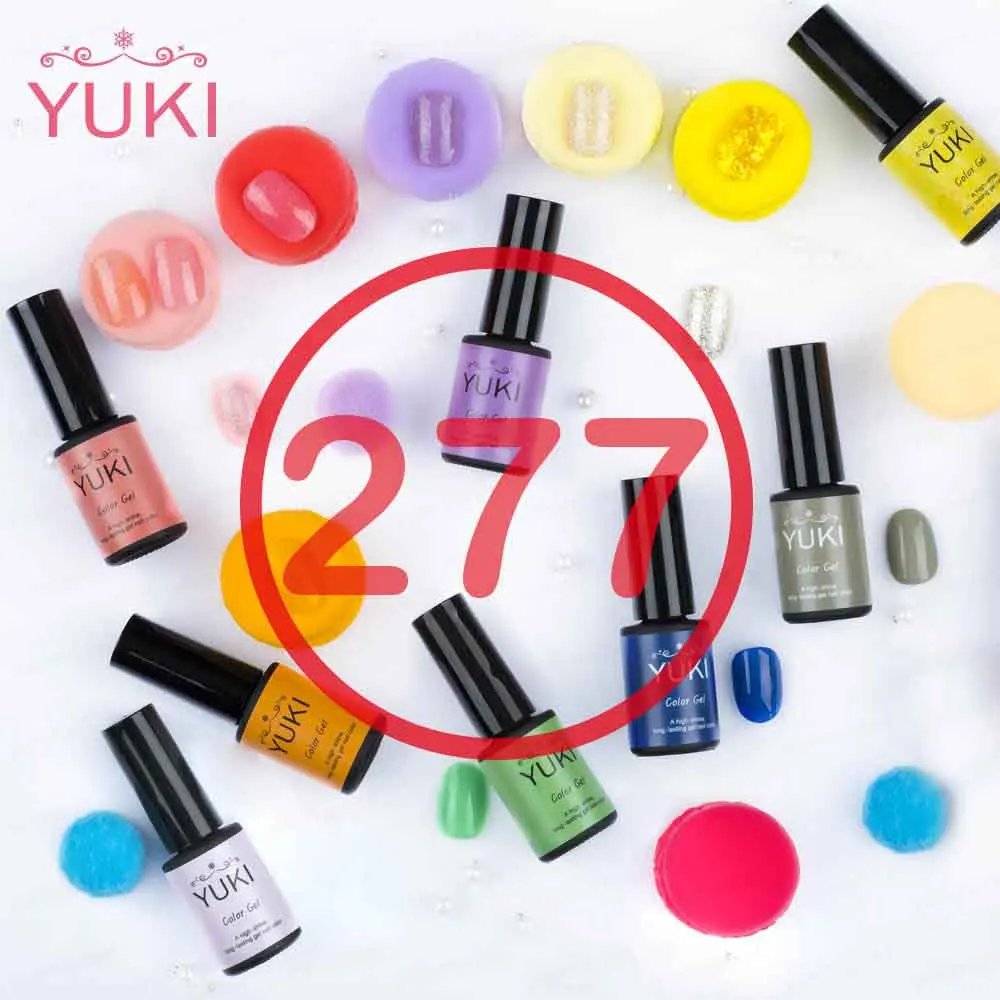 Yuki凝胶颜色波兰277色5毫升韩版浸泡指甲批发 Buy Uv Led凝胶抛光剂颜色韩国制造批发韩版指甲设计高品质5毫升生动 固化灯彩色凝胶美甲韩国产品k美容k指甲优良的品质 糖浆指甲油闪光美甲设计紫外线凝胶yuki Product On Alibaba Com
