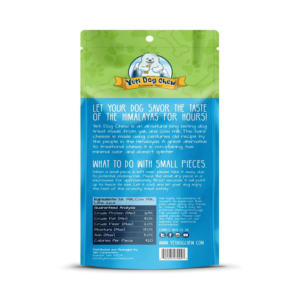 are yeti dog chews safe