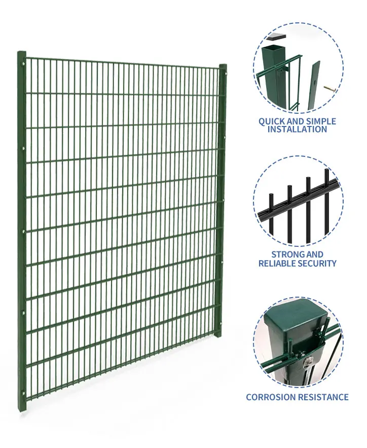 ultime notizie sull'azienda Doppio giardino orizzontale del cavo di fabbricazione che recinta per la vendita  0