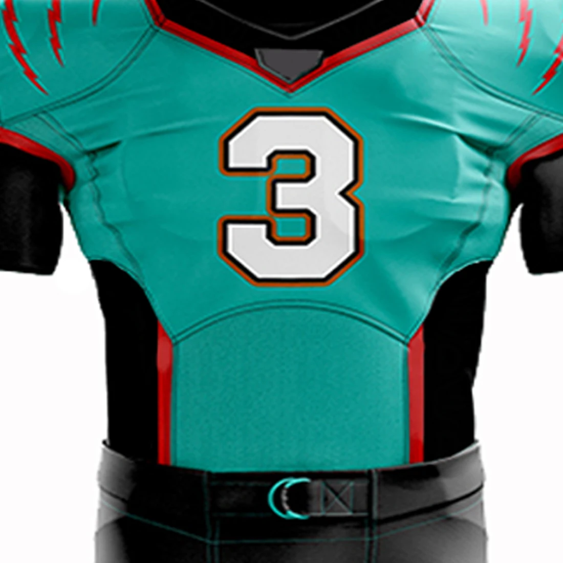 Athleisurex Full Custom 6 Panel Football Jersey - For Women