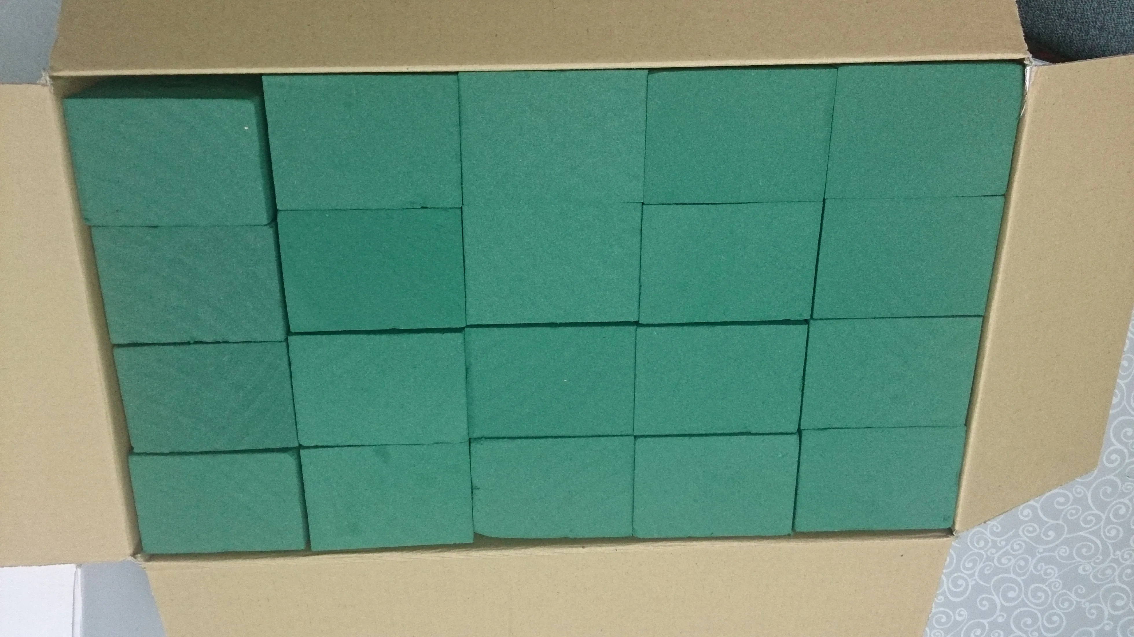 Factory Price Oasis Green Fresh Floral Foam Wet Floral Foam For Flower