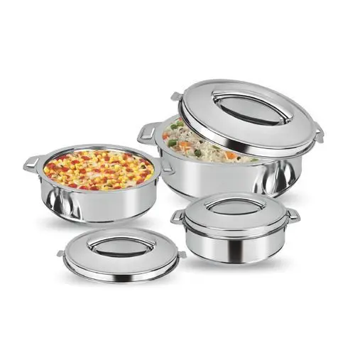 Ss Esteelo Stainless Steel Hot Pot, For Home, Capacity: 500 Ml - 40000 Ml