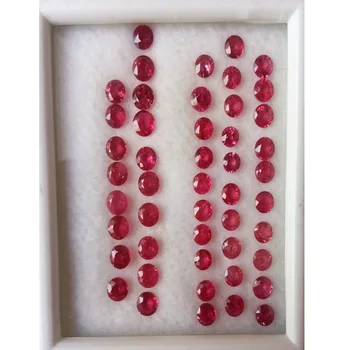 100% Natural Ruby Burma Gemstone 4 mm